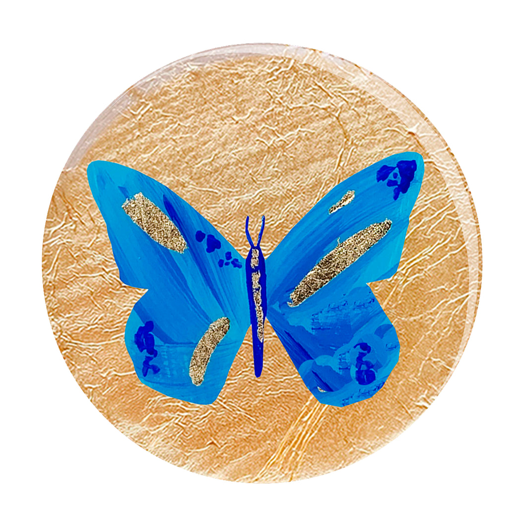 BUTTERFLY BLUE HOLDER