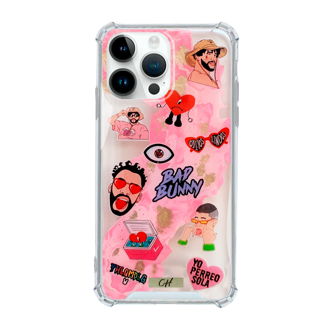 BAD BUNNY MARMOL ROSA